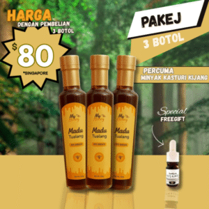 Pakej 3 Botol (1.05kg)