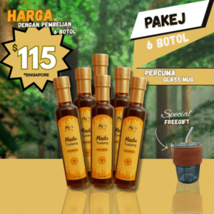 Pakej 6 Botol (2.10kg)